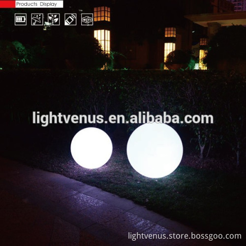 Solar LED gardon ball lights waterproof flowing